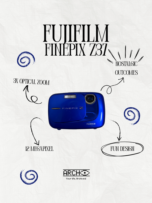 Fujifilm Finepix Z37  in ‘Blue’