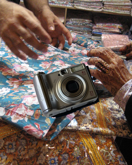 Canon Powershot A550 in 'Quick silver'