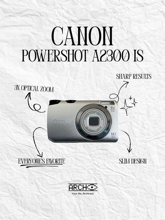 CANON
POWERSHOT A2300 IS
